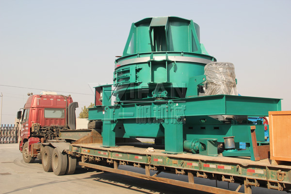 The VI8000 new type impact crusher ready to sent to Yantai, Shandong