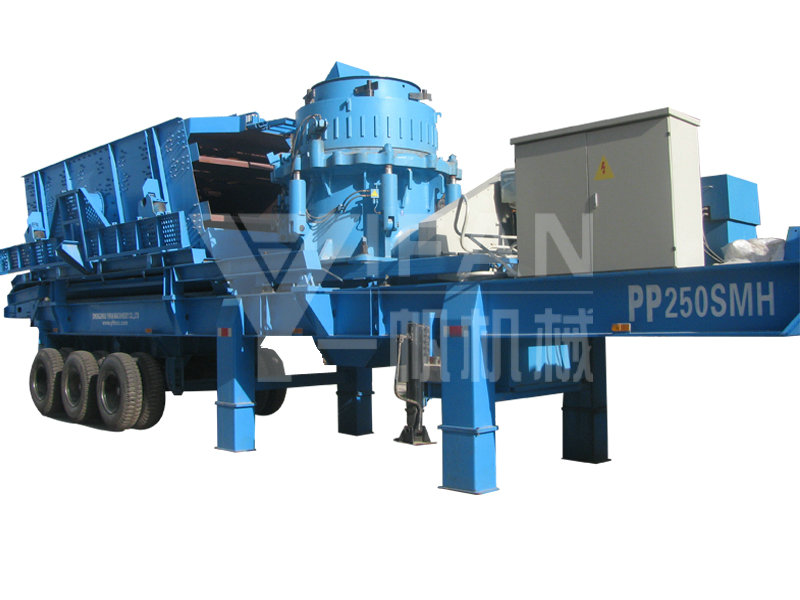 Mobile Cone Crusher Station