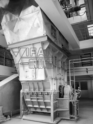 Drying hammer crusher