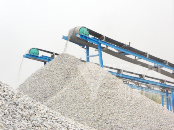 Mechanism of sand production line process